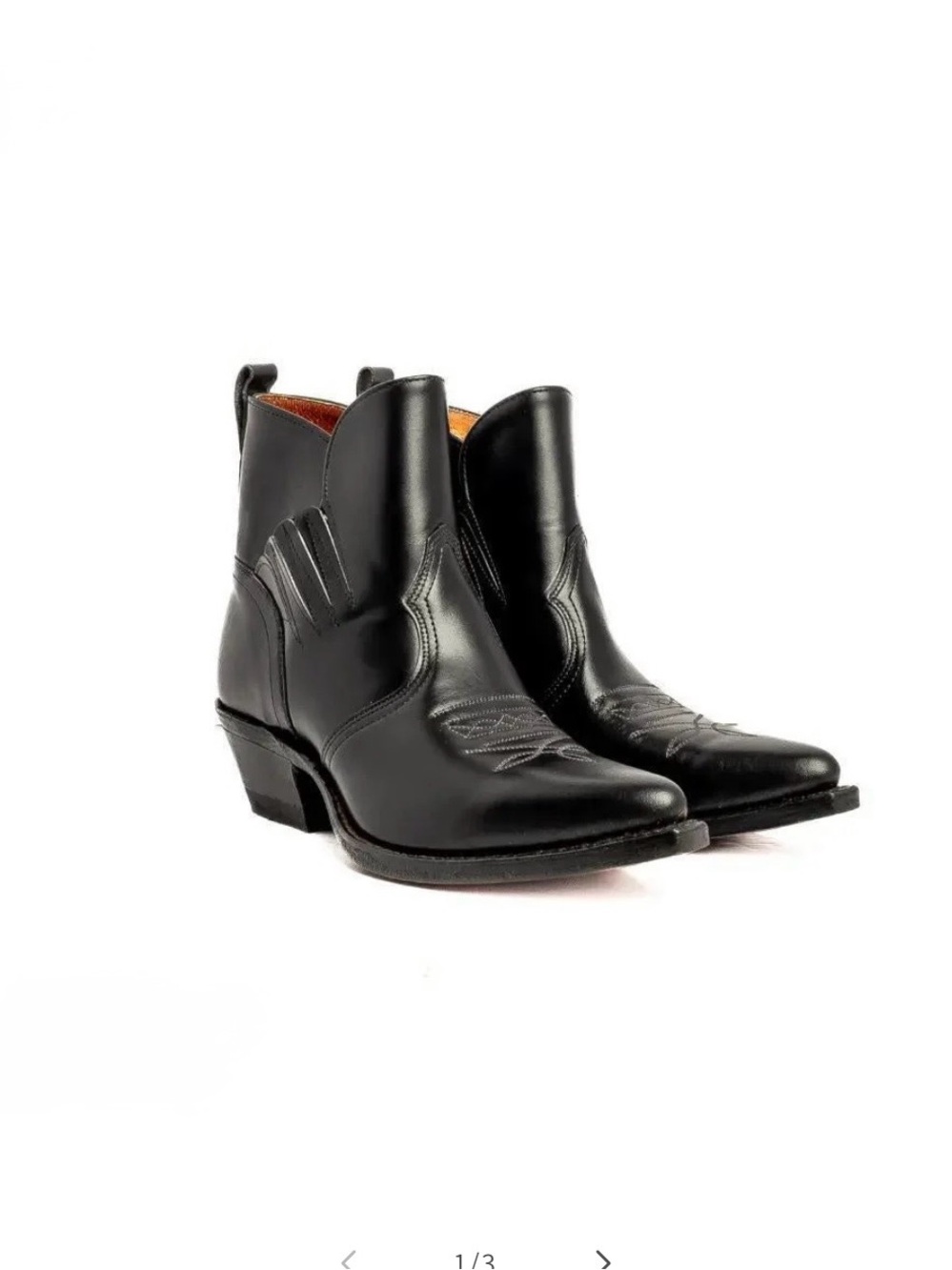 Boulet Western Leather Square Dance Boots